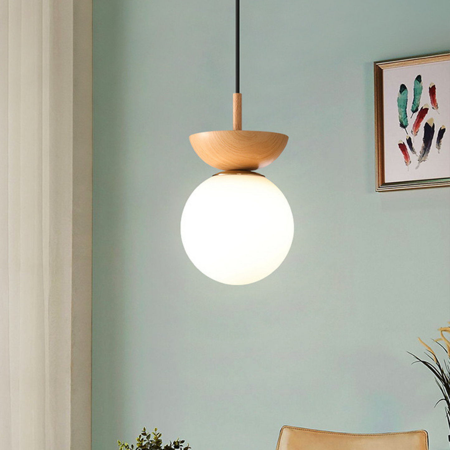 Hearthstone | Japanese-inspired Interior Nordic Hanging Lamp
