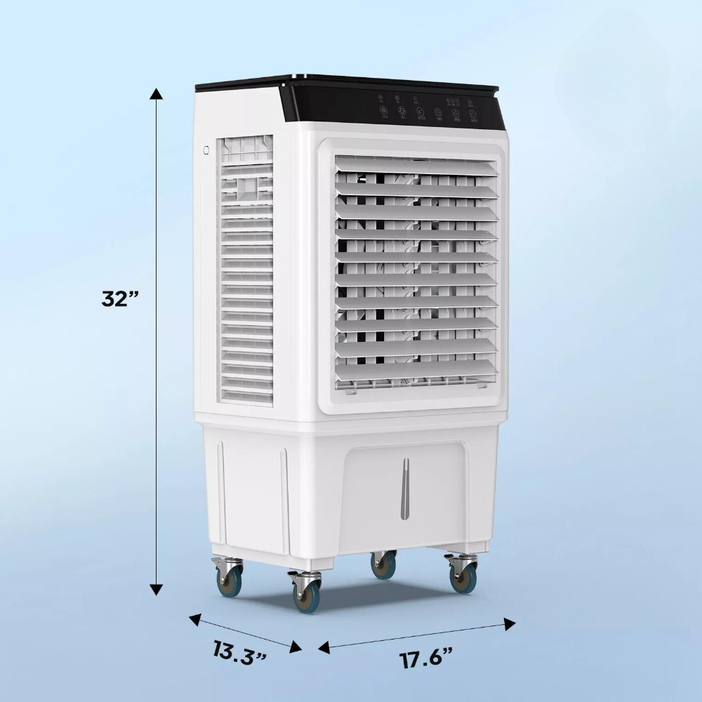 BreezeFlow | Mobile Swamp Cooler with Water-Based Air Cooling System