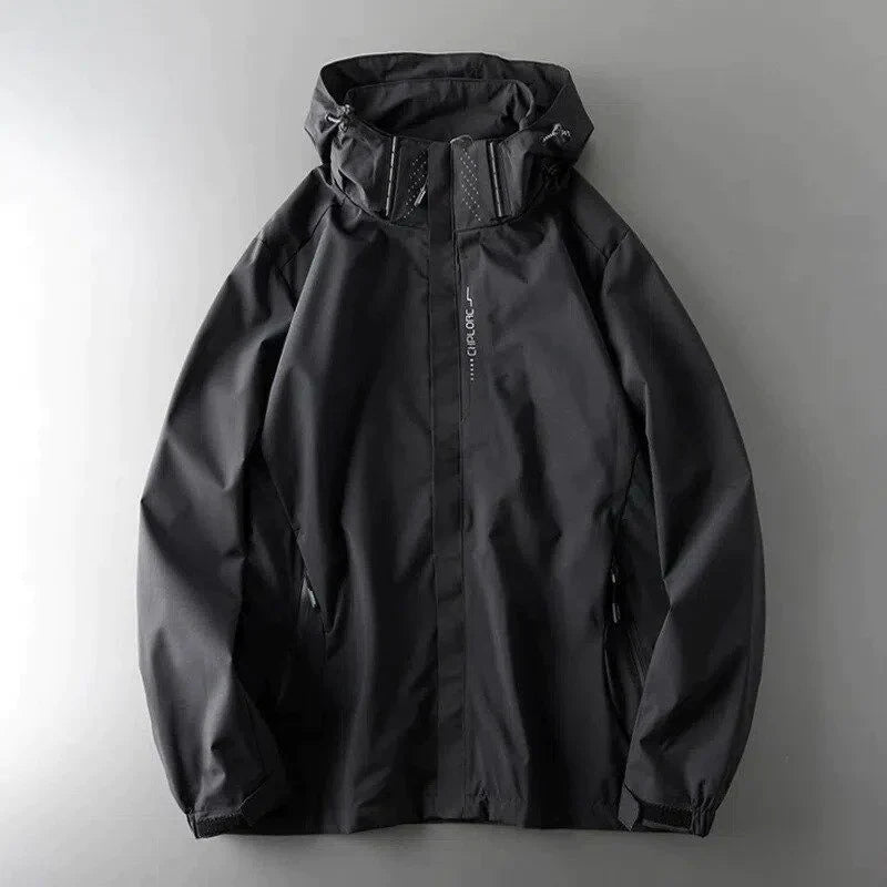Hudson | Men’s Rainproof Hooded Puffer Coat for Cold Weather
