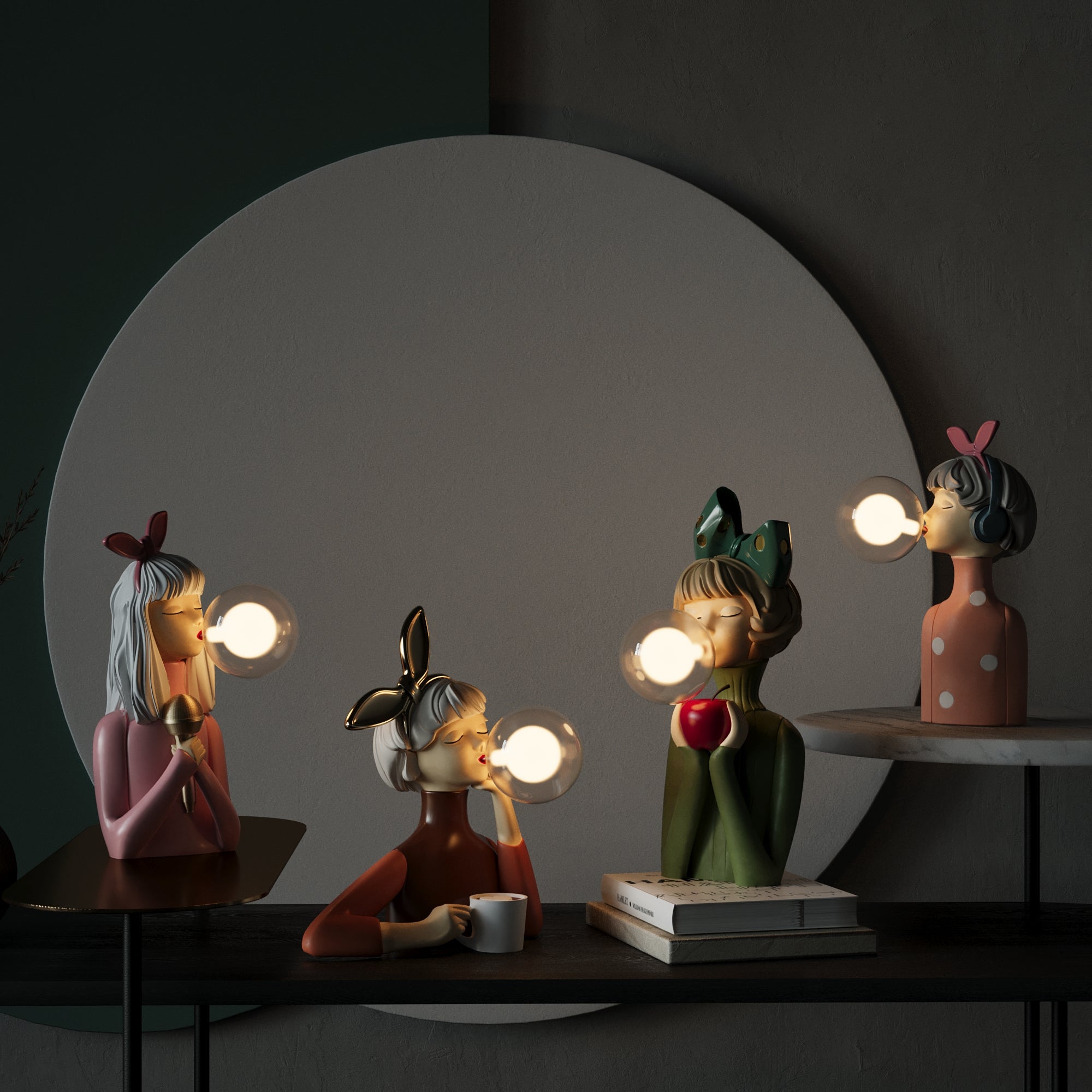 LuxeForge – Elegant Artisan Crafted Lamp for Bespoke Interiors