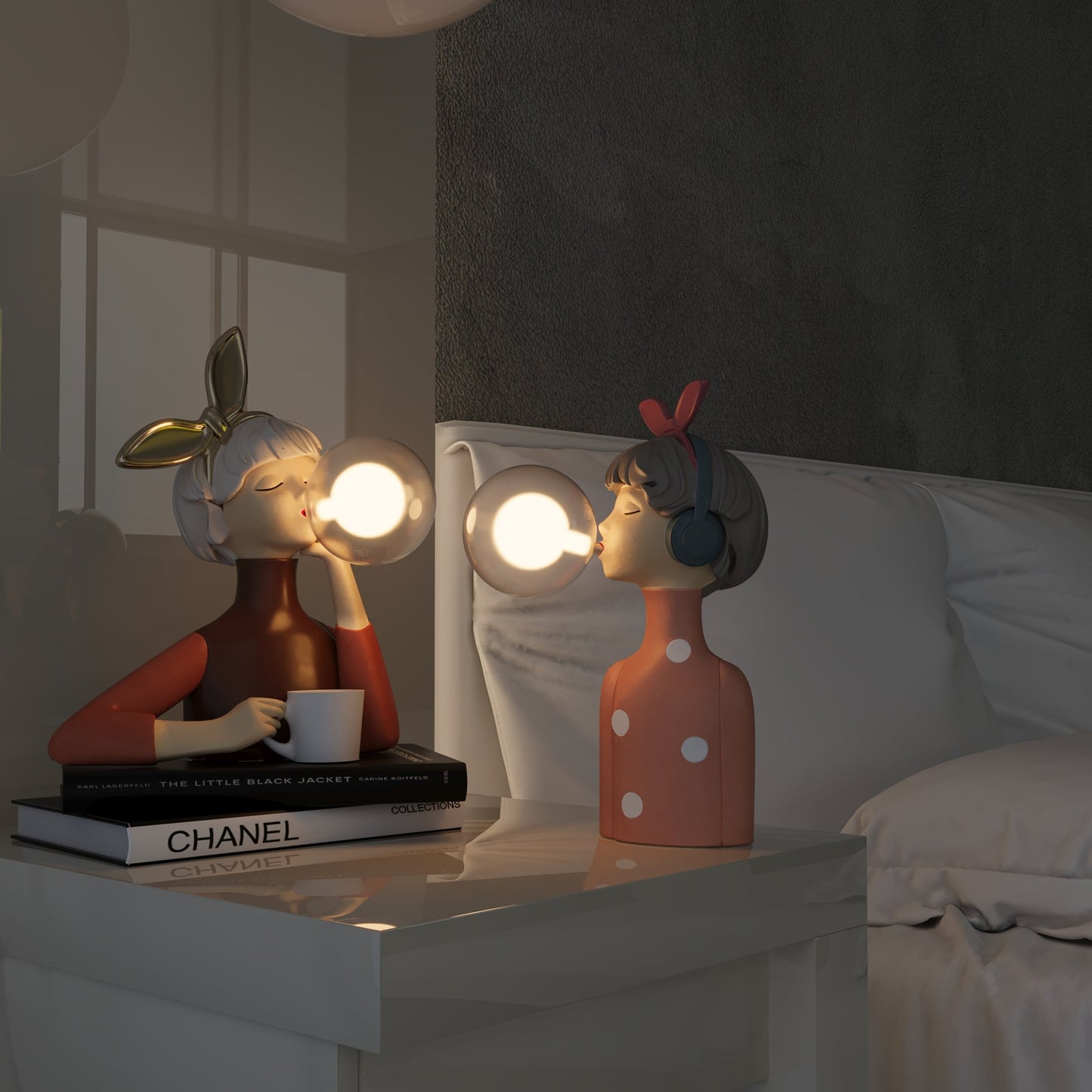 LuxeForge – Elegant Artisan Crafted Lamp for Bespoke Interiors