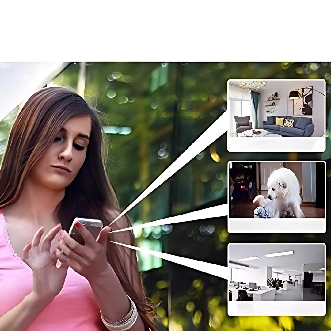 HomeSense HD Cam – An indoor wireless HD security cam designed for easy home monitoring.