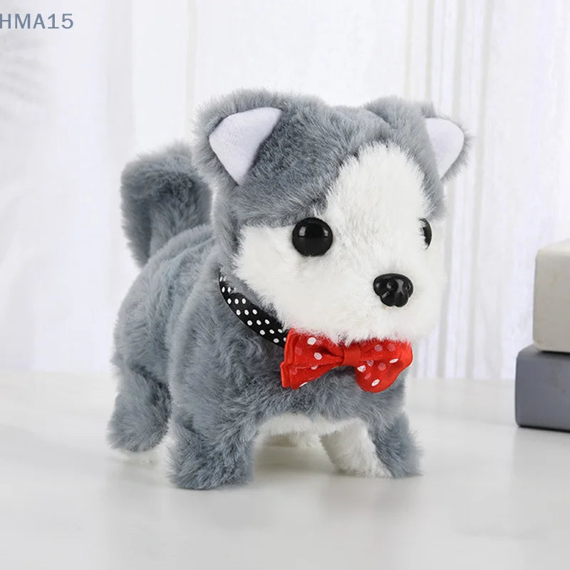 Interactive Robotic Puppy Toy with Barking and Walking Features – Realistic AI Pet Dog for Kids