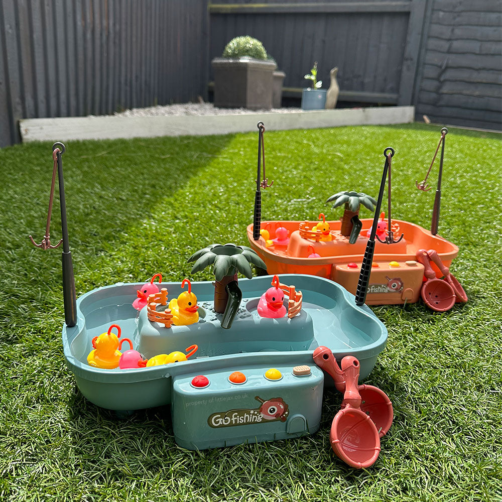 Interactive Water Fishing Game for Kids – Duck Catching Activity to Enhance Motor Skills and Creativity