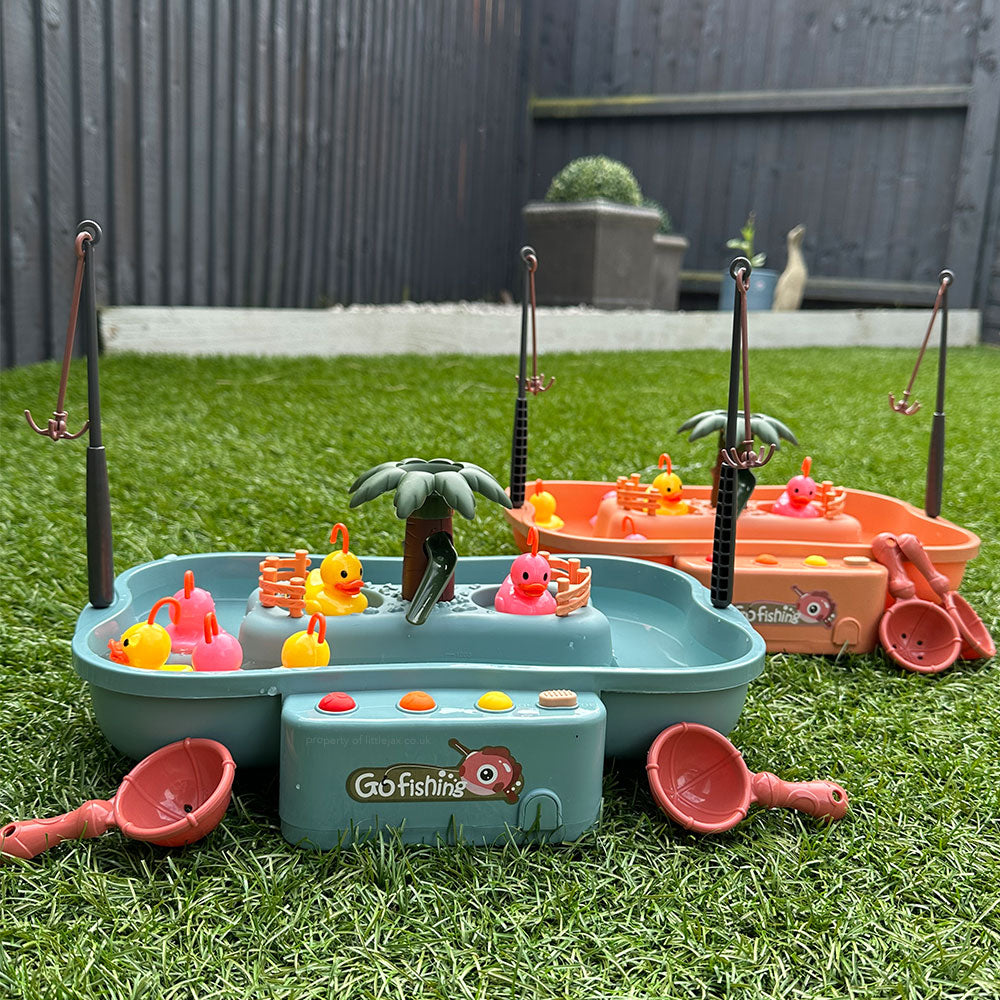 Interactive Water Fishing Game for Kids – Duck Catching Activity to Enhance Motor Skills and Creativity