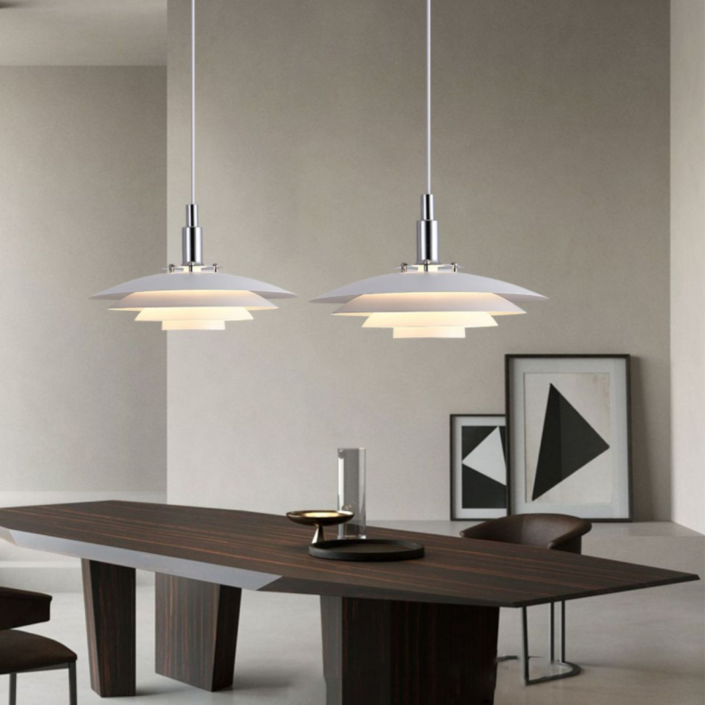 IronGlow | Modern Minimalist Metal Low Pendant Lamp
