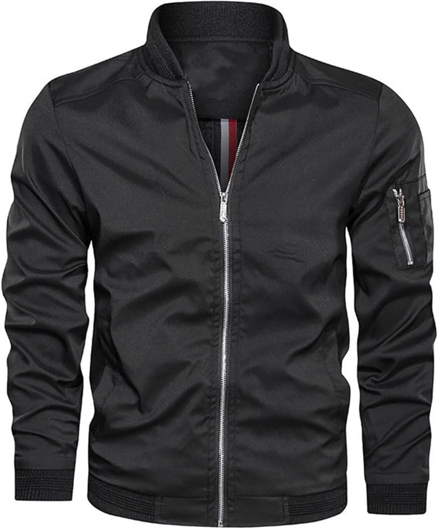 Jaxon | Sleek Lightweight Mens Bomber Jacket