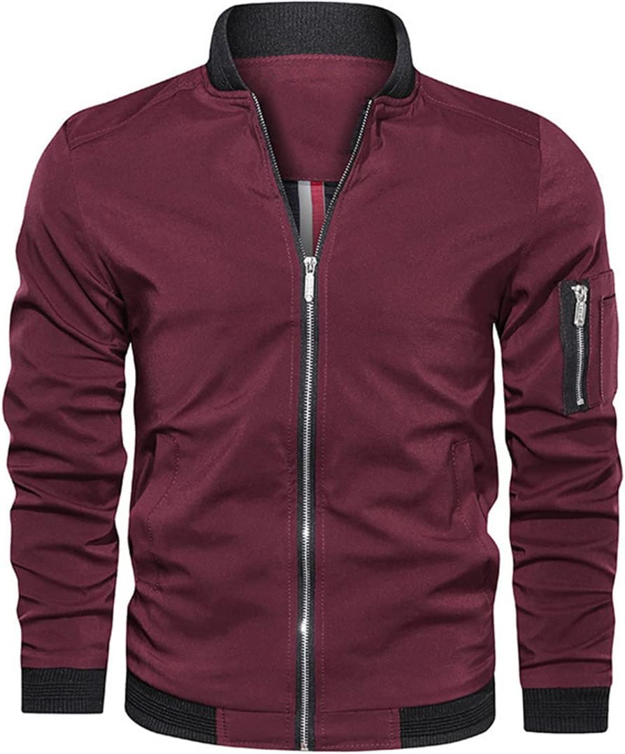 Jaxon | Sleek Lightweight Mens Bomber Jacket