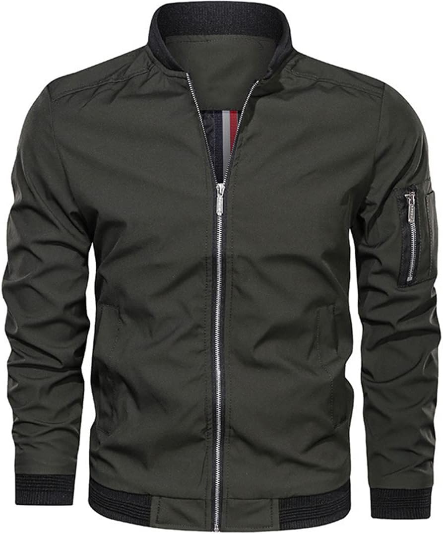 Jaxon | Sleek Lightweight Mens Bomber Jacket