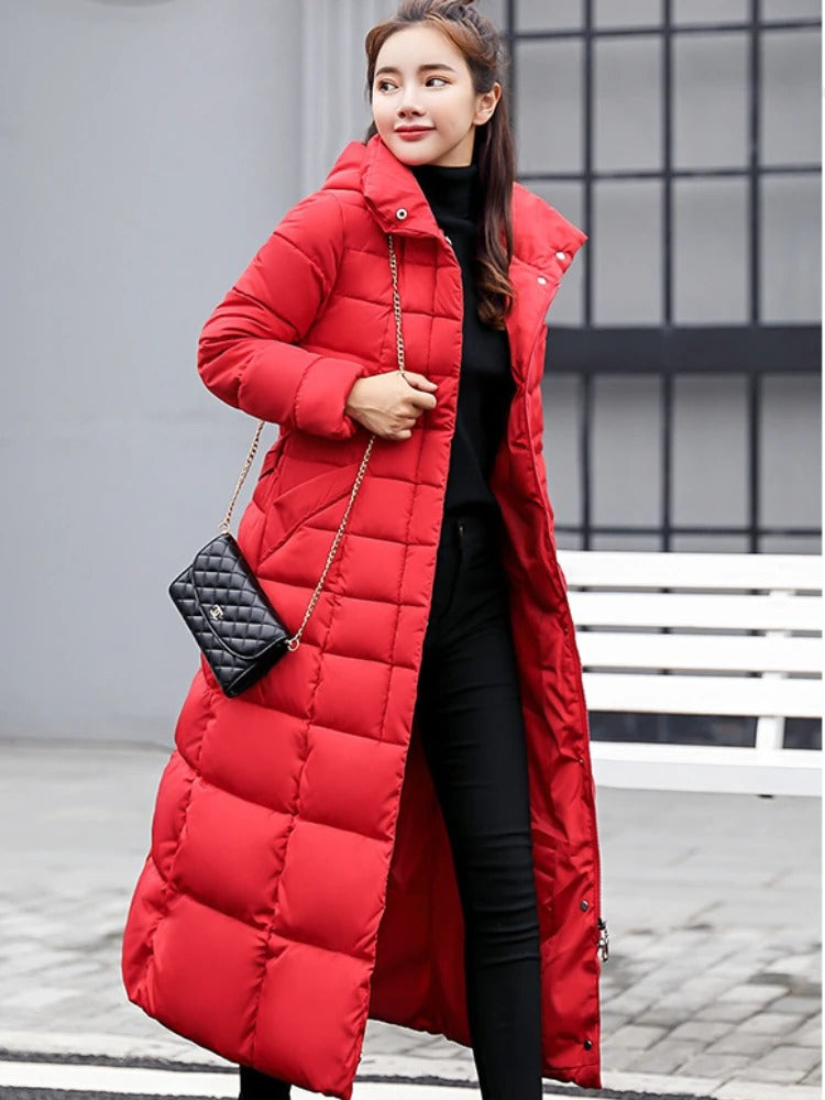 Jolie | Stylish Long Puffer Coat for Women’s Winter Fashion