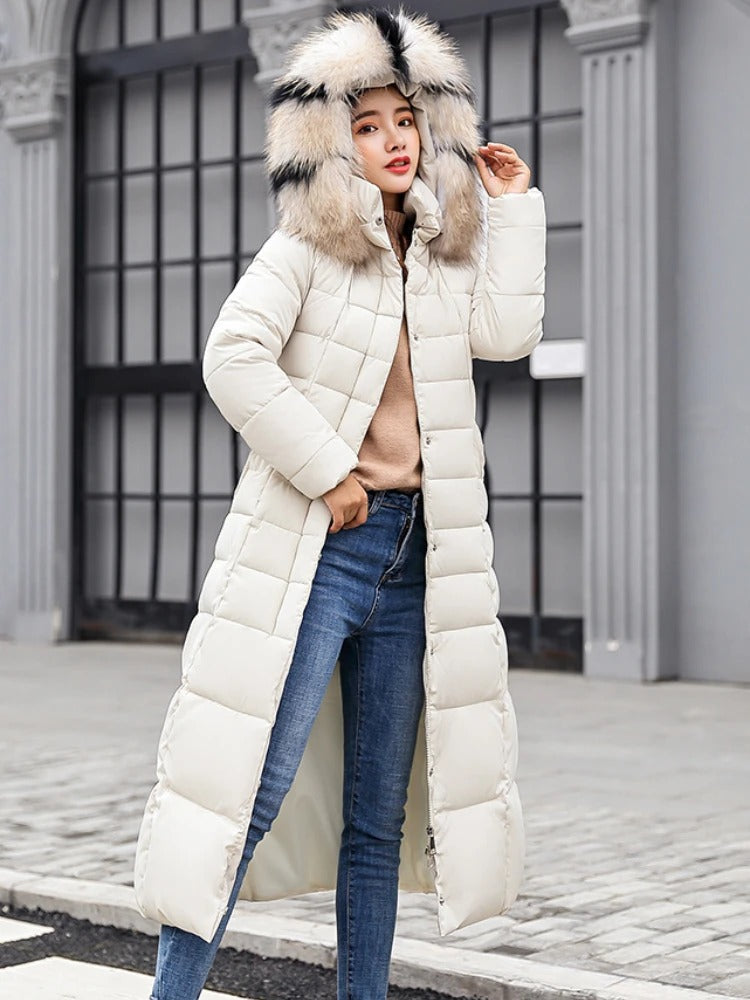 Jolie | Stylish Long Puffer Coat for Women’s Winter Fashion