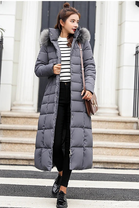 Jolie | Stylish Long Puffer Coat for Women’s Winter Fashion