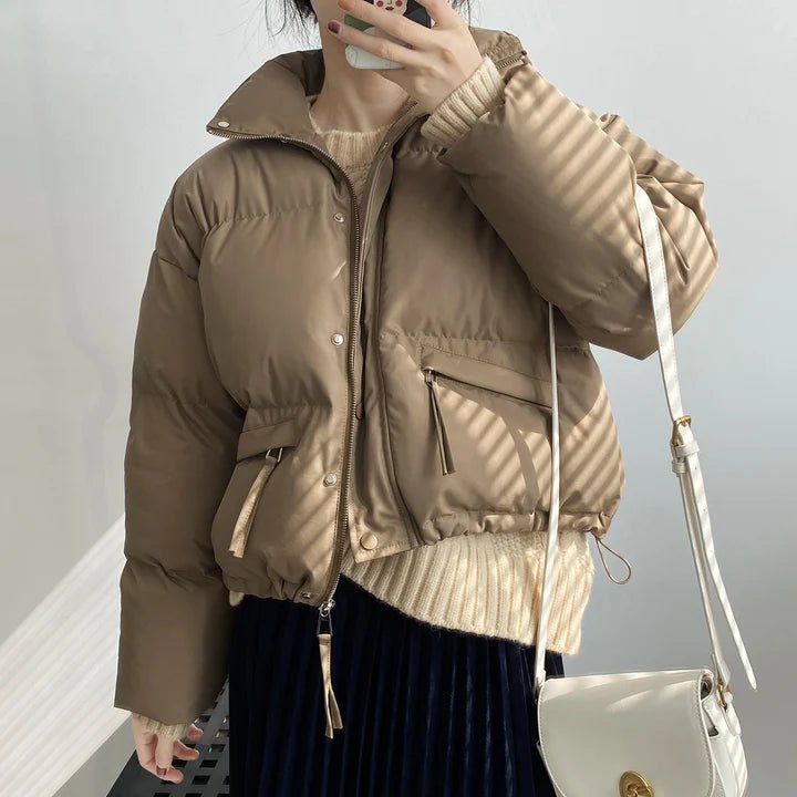 Keziah | Classic Warm Quilted Winter Jacket for Women