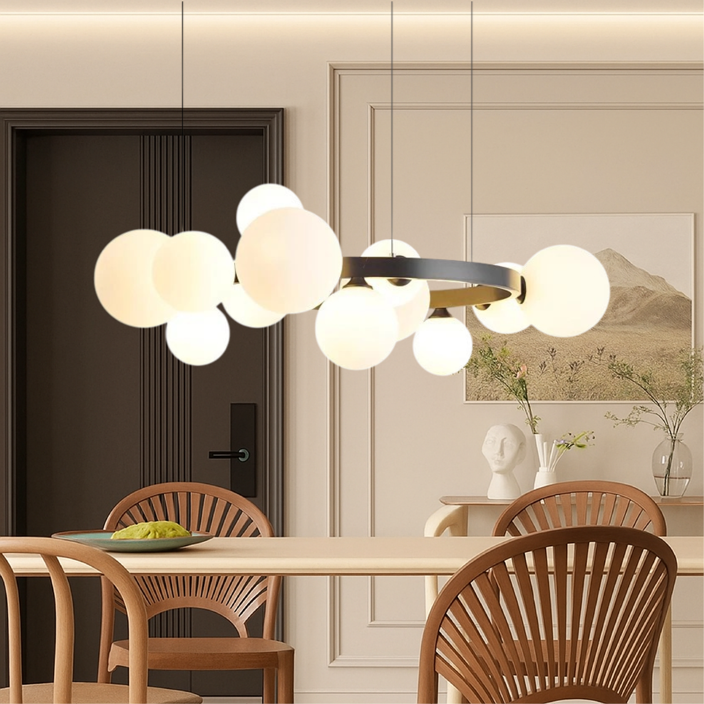 Klarith | Scandinavian-Inspired Chandelier for Living Spaces