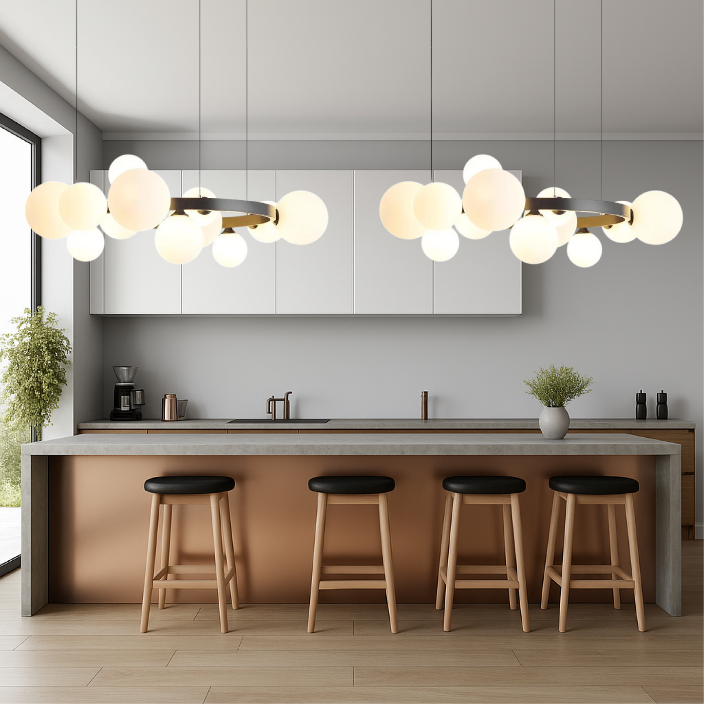 Klarith | Scandinavian-Inspired Chandelier for Living Spaces