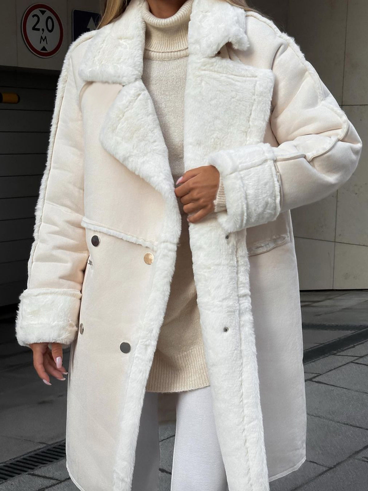 Clarissa | Elegant Women's Coat – Plus Size Winter Warmth with Soft Lapel
