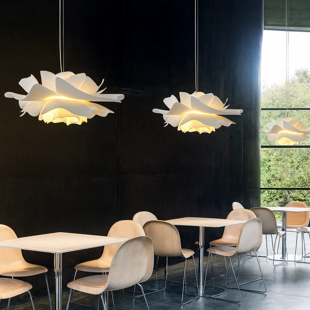 Leofora | Minimalist Floral Leaf Hanging Ceiling Lamp