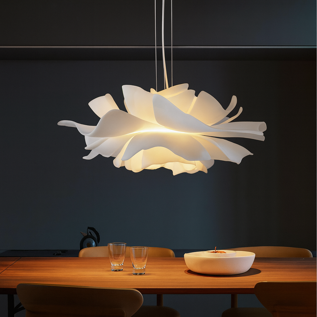 Leofora | Minimalist Floral Leaf Hanging Ceiling Lamp