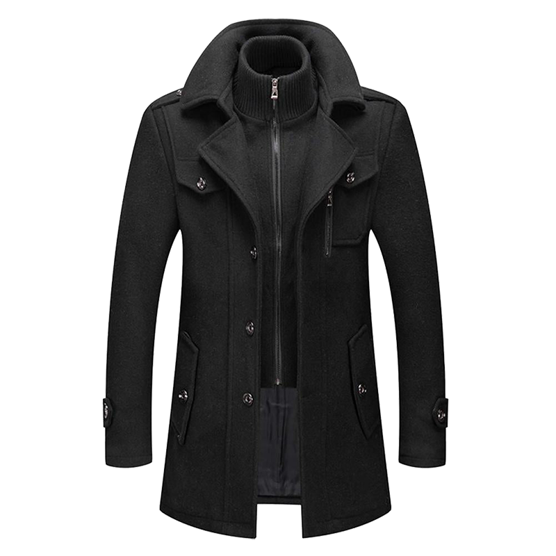 Patrick | Classic Men's Warm Winter Coat with Fashionable Look