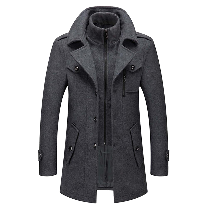 Patrick | Classic Men's Warm Winter Coat with Fashionable Look