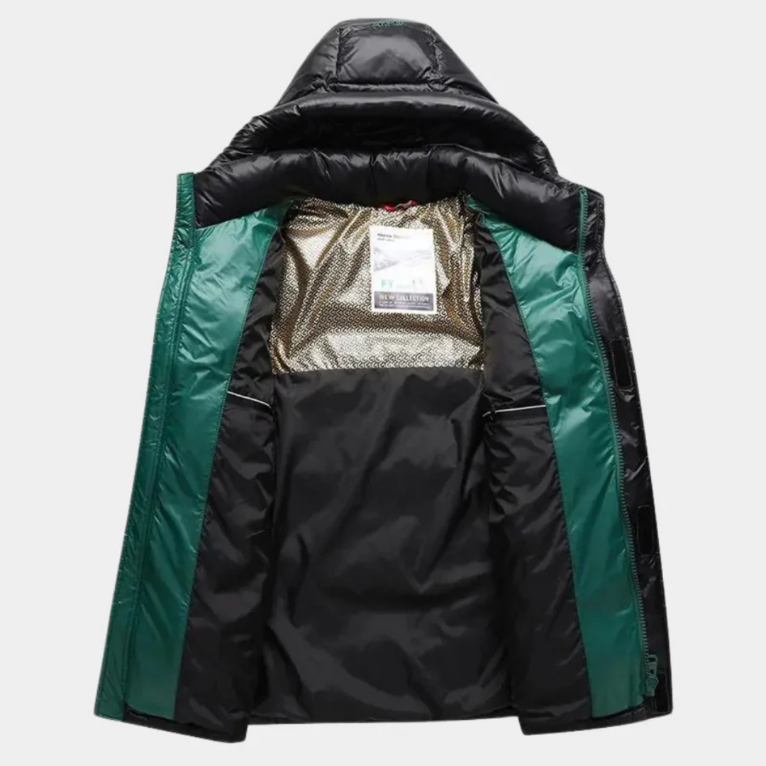 Levi | Insulated Men’s Zippered Puffer Jacket for Cold Weather
