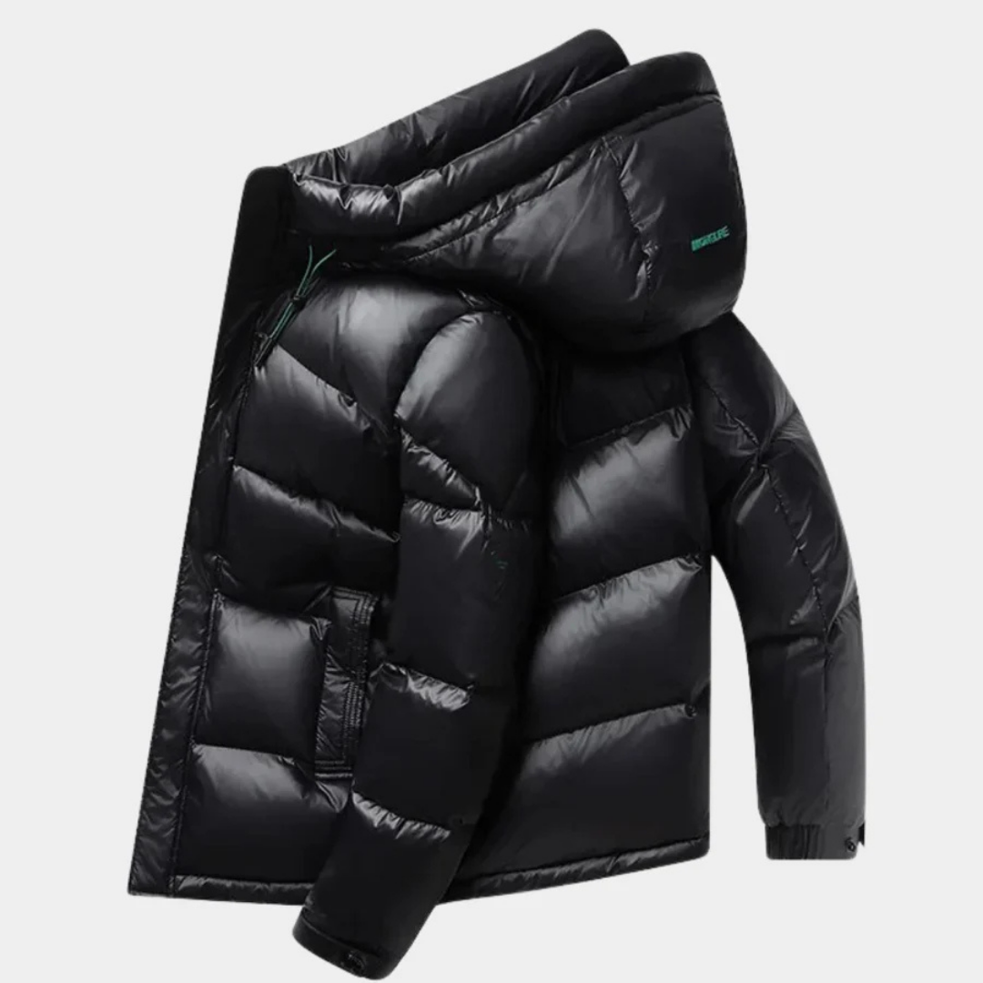 Levi | Insulated Men’s Zippered Puffer Jacket for Cold Weather