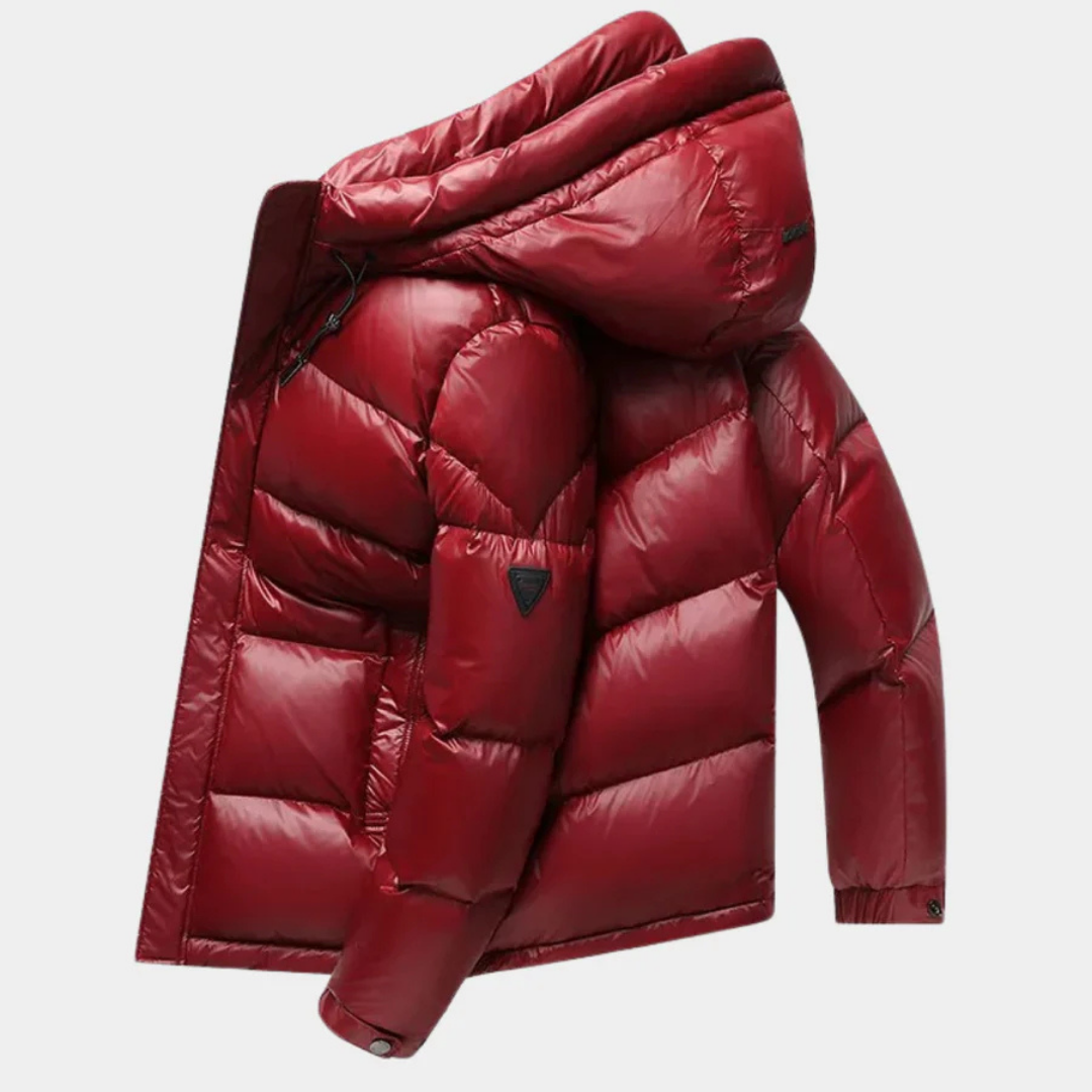 Levi | Insulated Men’s Zippered Puffer Jacket for Cold Weather