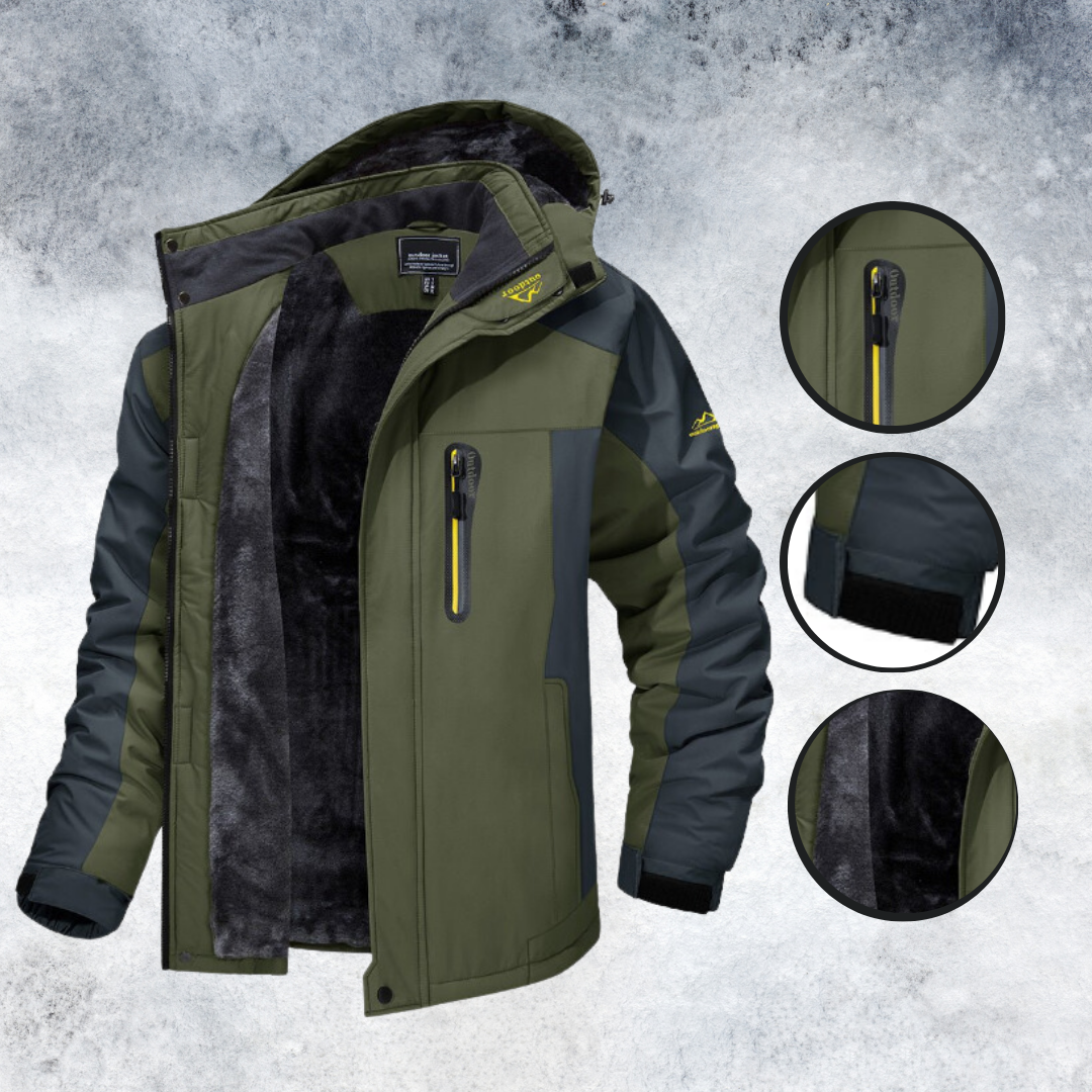 Dennis | Waterproof Hiking Jacket with Modern Edge