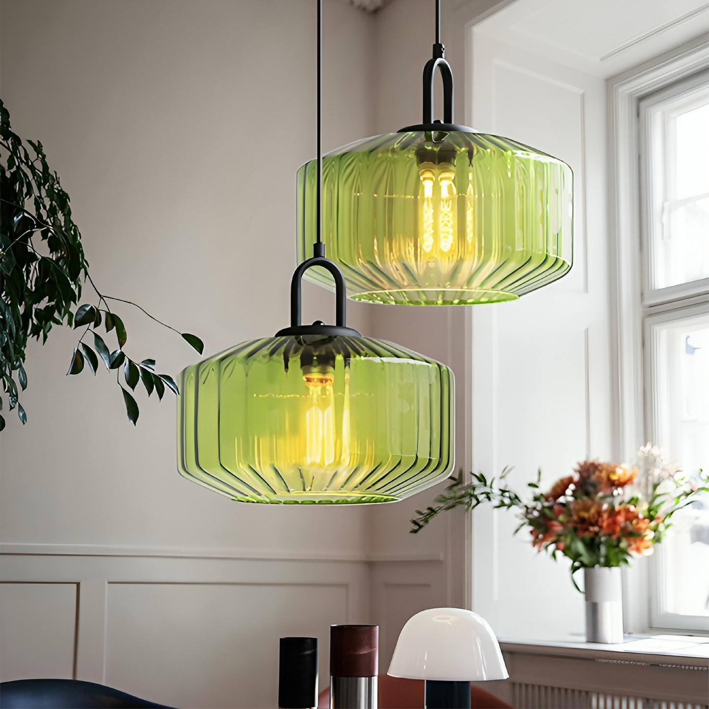 Lightra | Vibrant Colored Glass Pendant Lamp