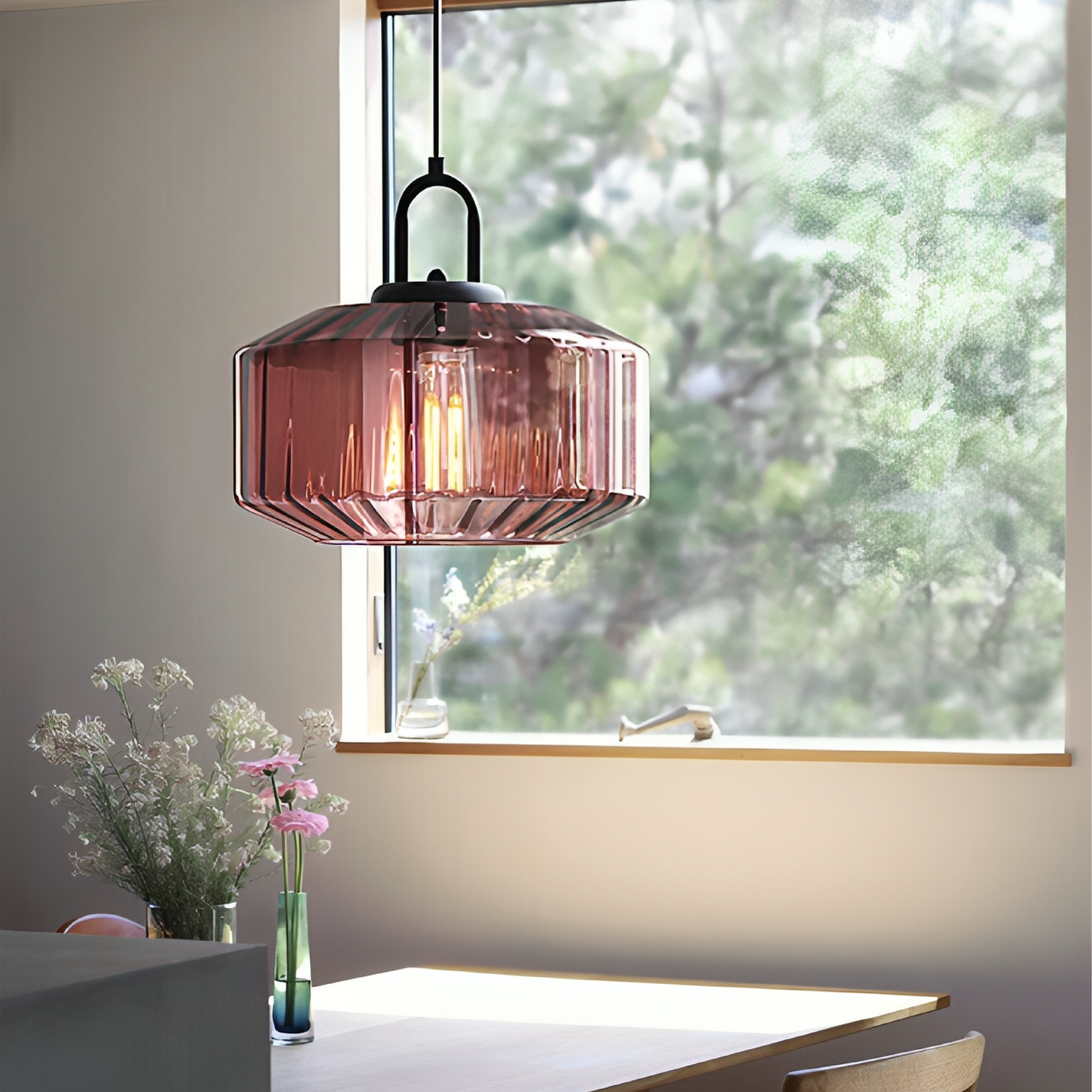 Lightra | Vibrant Colored Glass Pendant Lamp