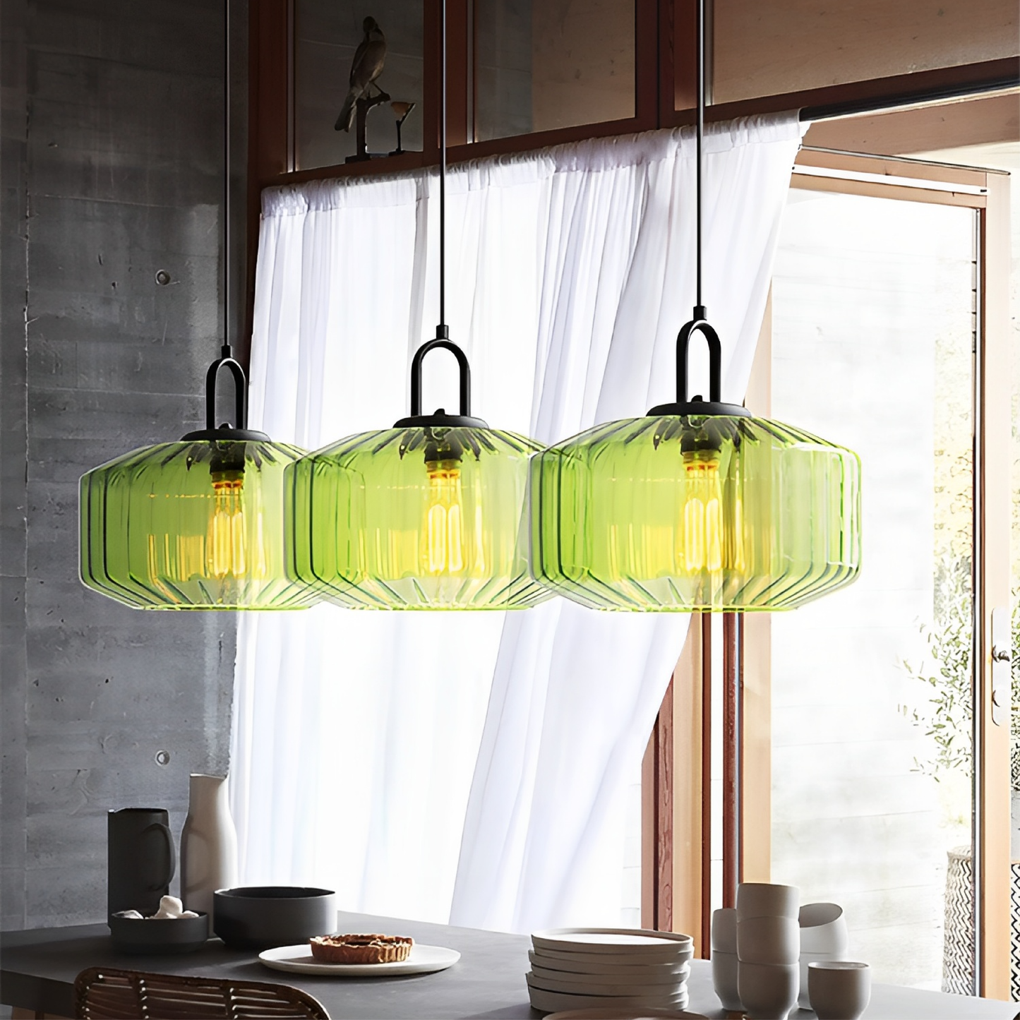 Lightra | Vibrant Colored Glass Pendant Lamp