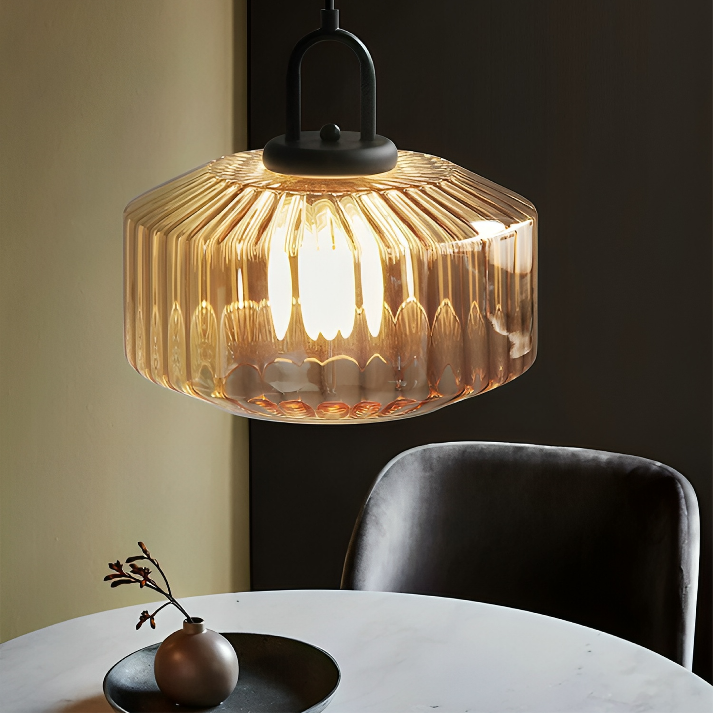 Lightra | Vibrant Colored Glass Pendant Lamp
