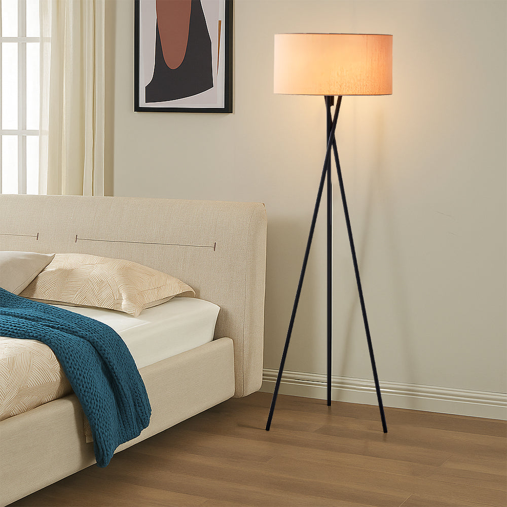 Lightrum | Minimalist Silk Floor Lamp