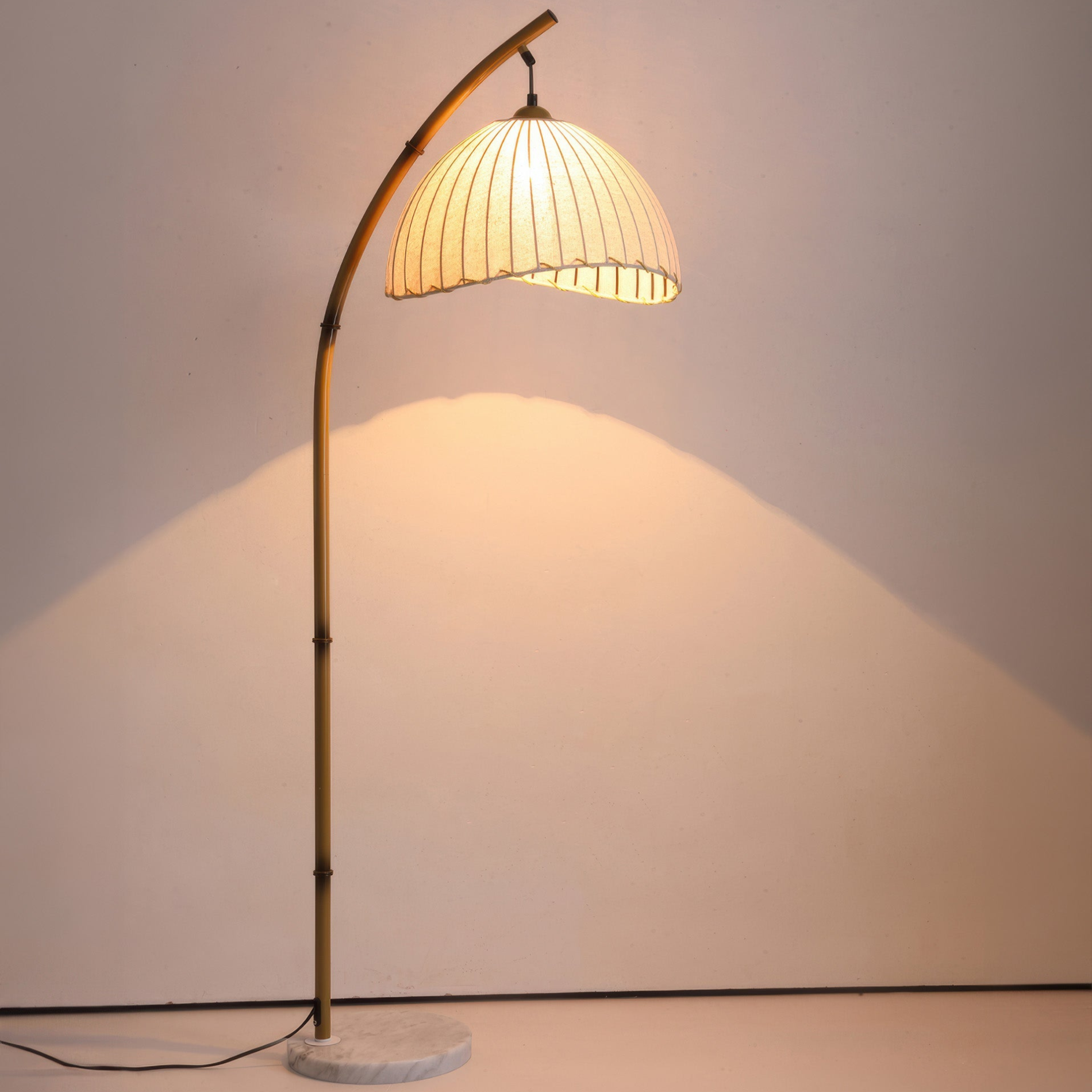 Lixan | Retro Bamboo Cultural Floor Lamp