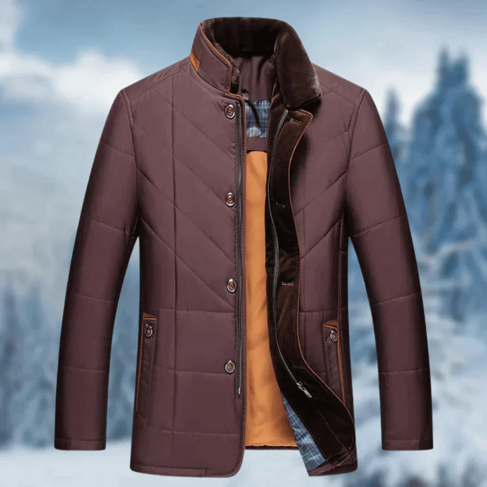 Marcus | Contemporary Puffer Jacket with Built-In Warmth