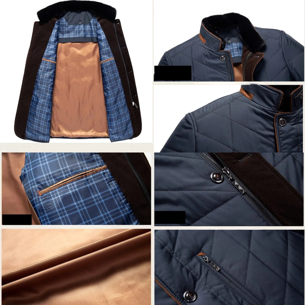 Marcus | Contemporary Puffer Jacket with Built-In Warmth