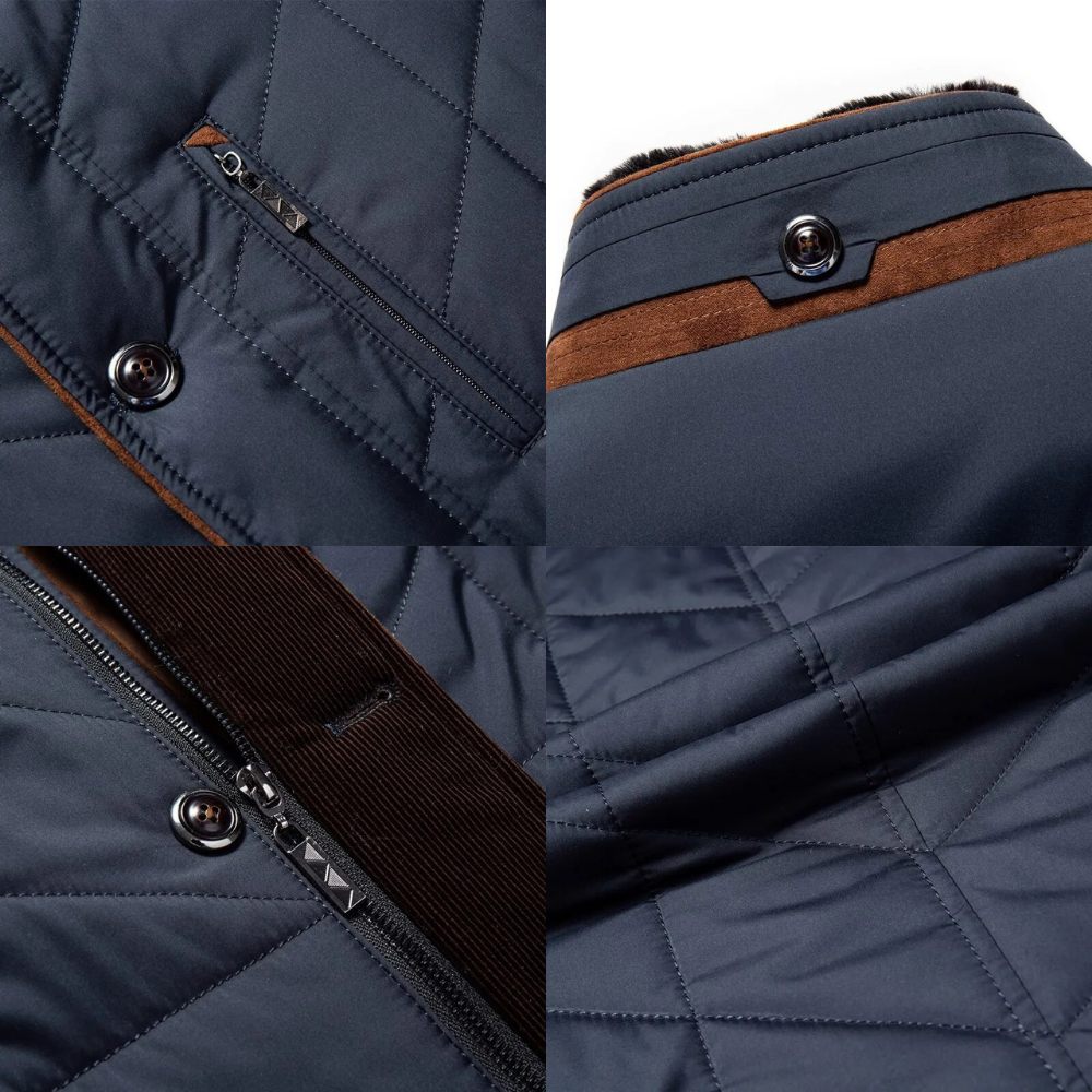 Marcus | Contemporary Puffer Jacket with Built-In Warmth