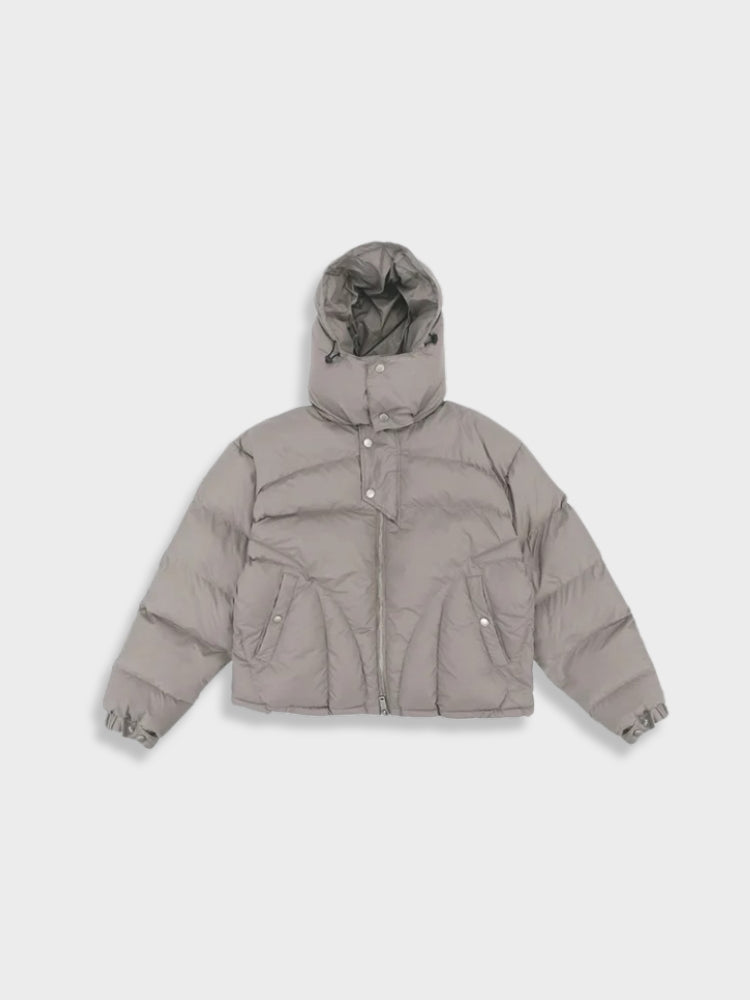 Logan | Insulated Men’s Hooded Puffer Parka Jacket for Winter Comfort