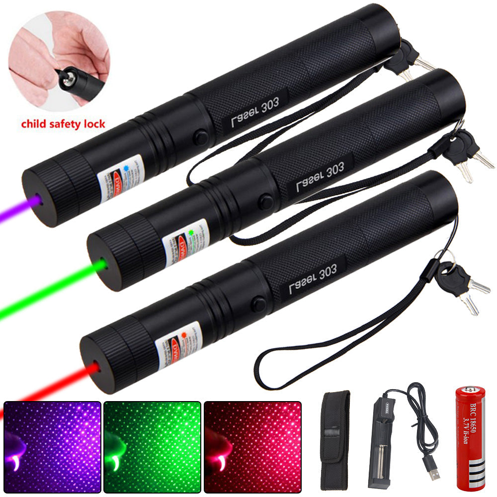 Rechargeable Long-Range Laser Pointer for Outdoors