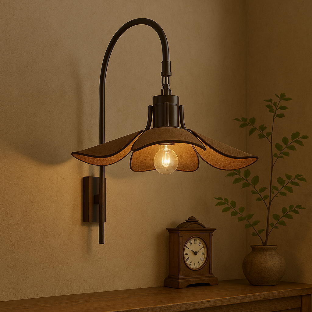 Lucenra | Elegant Japanese Wabi Sabi Wall Light for Timeless Décor