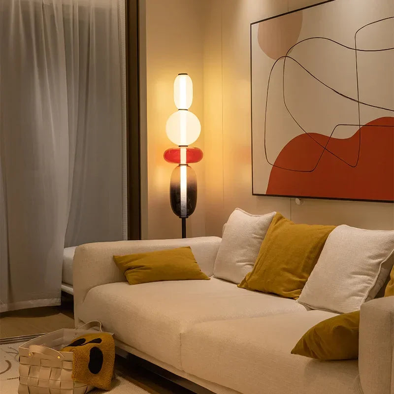 HueArc – Sleek Floor Lamp with Multicolor Lighting for Stylish Interiors