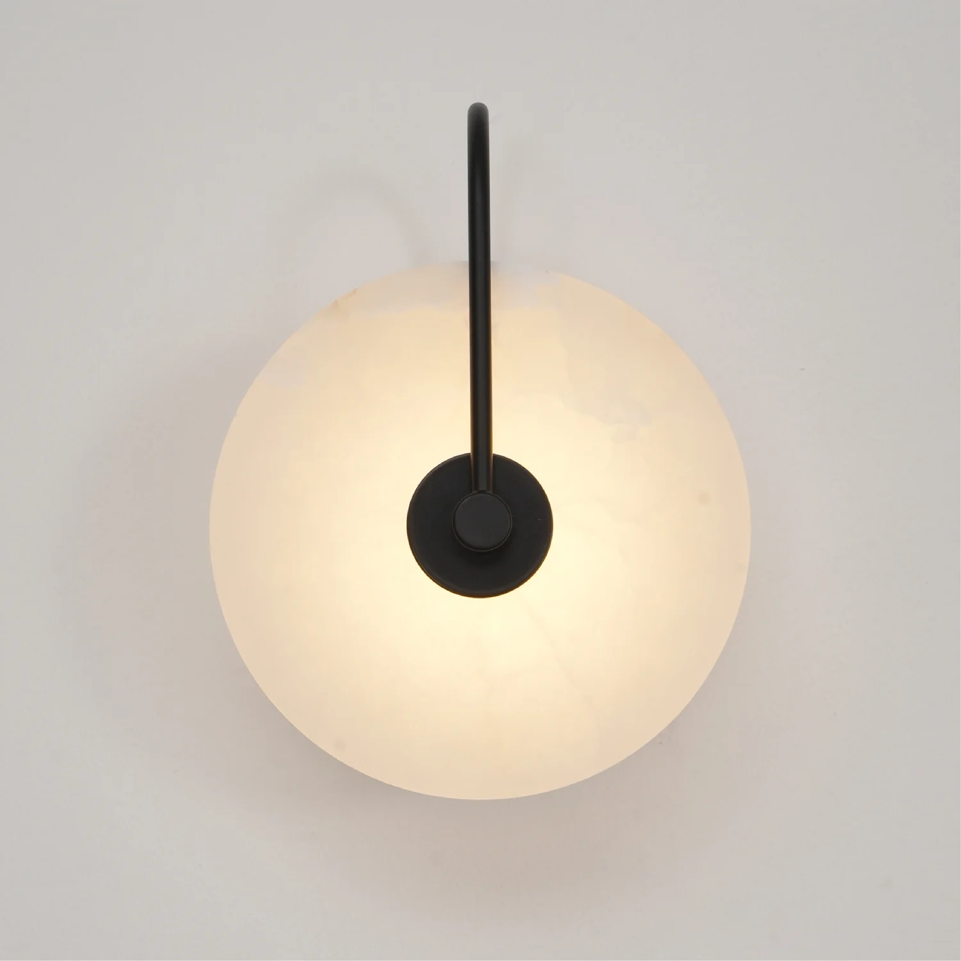 Lumenda | Modern Alabaster Marble LED Wall Lamp for Elegant Interiors