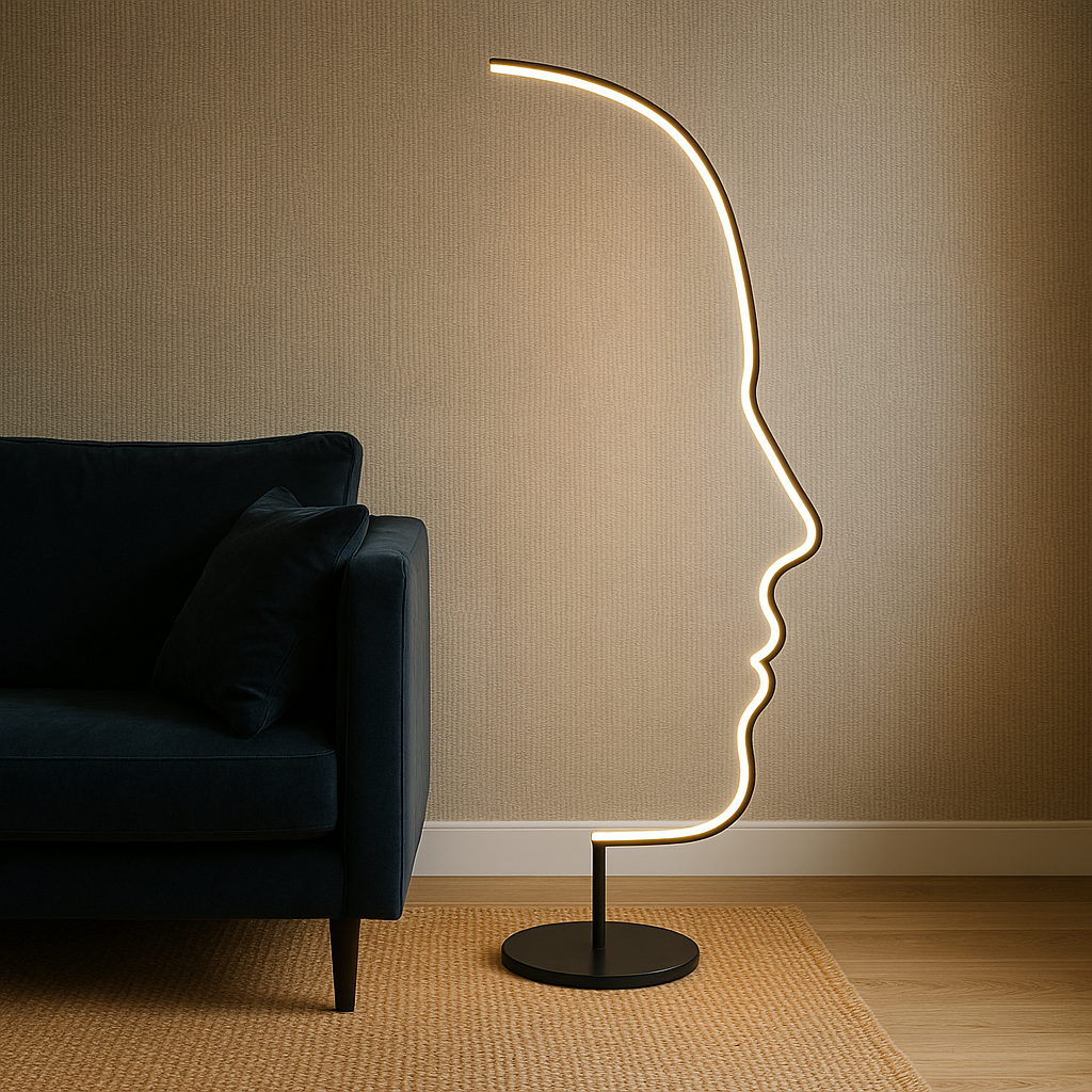 Lumeth | Modern Face-Design Floor Lamp