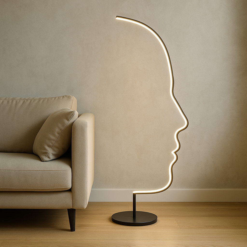 Lumeth | Modern Face-Design Floor Lamp