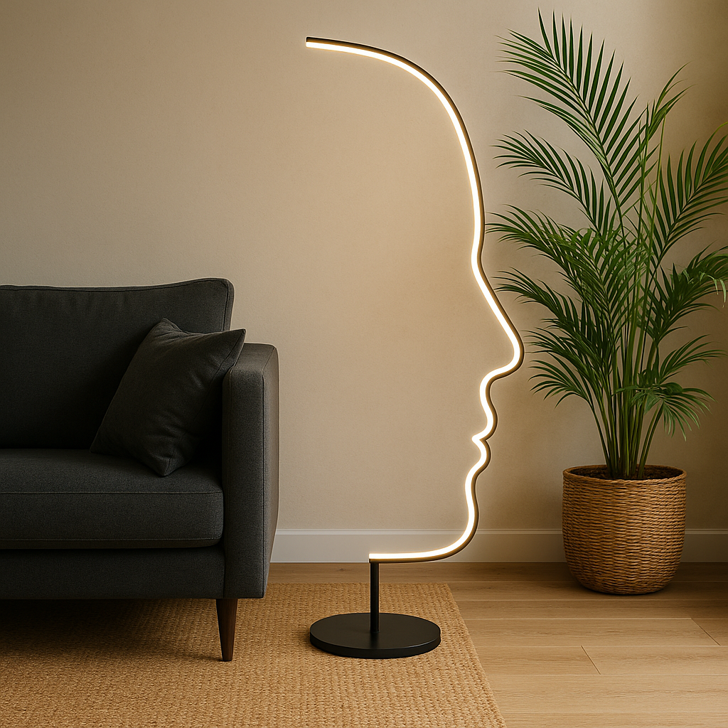 Lumeth | Modern Face-Design Floor Lamp