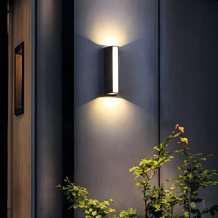 Lumetrax | Elegant 2-Way Outdoor Wall Light for Contemporary Exteriors
