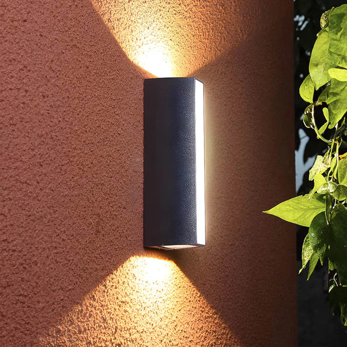 Lumetrax | Elegant 2-Way Outdoor Wall Light for Contemporary Exteriors