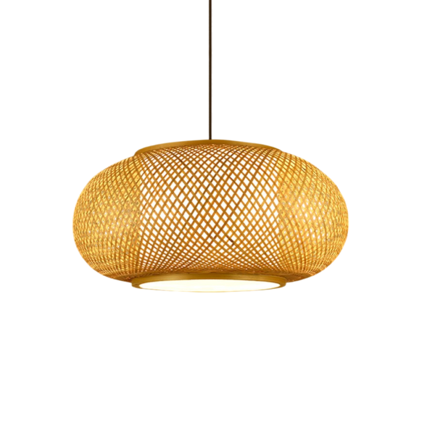 Lumetriq | Vintage Bamboo Pendant Lamp for Warm Natural Lighting