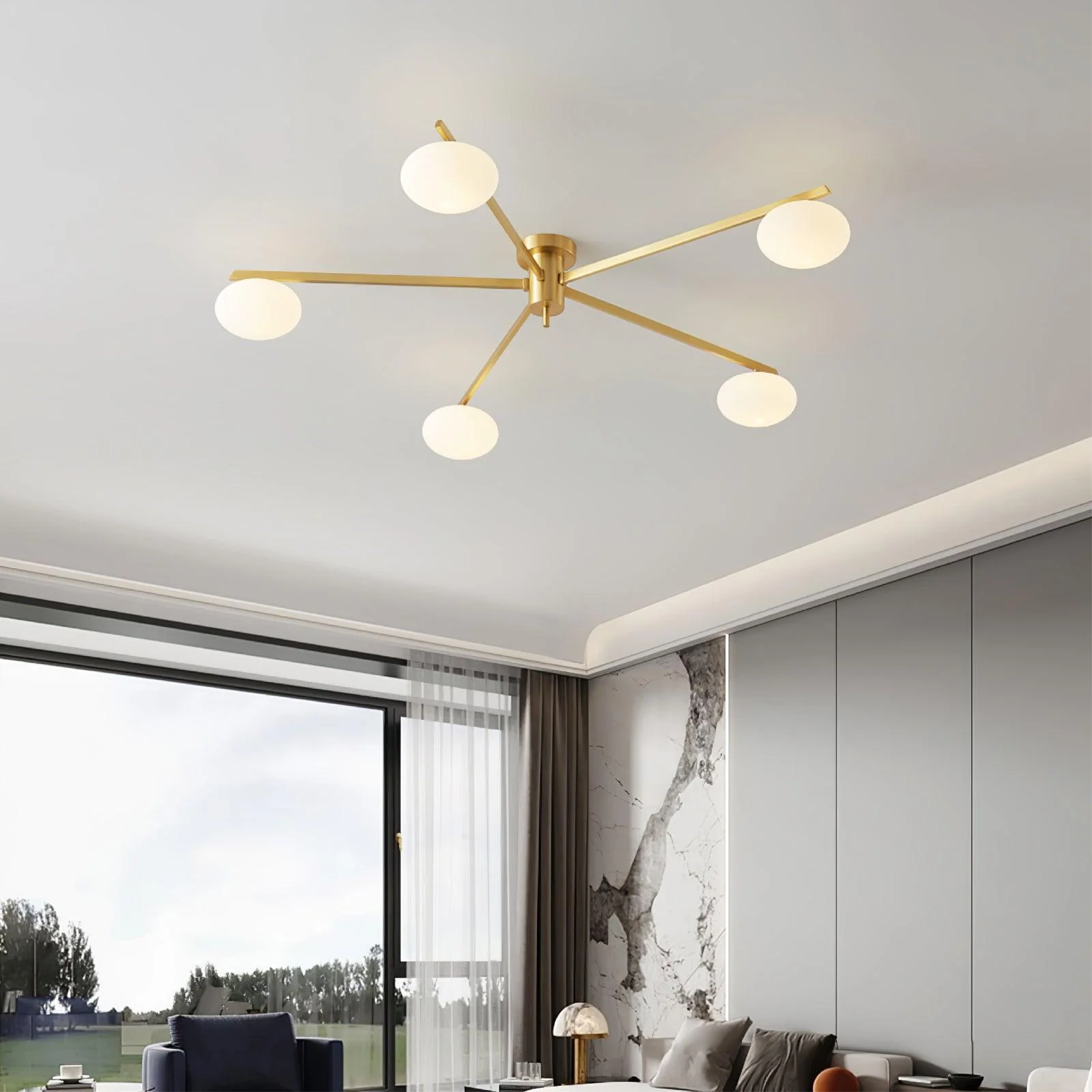 Lumithra | Minimalist Ceiling Lamp for Modern Interiors