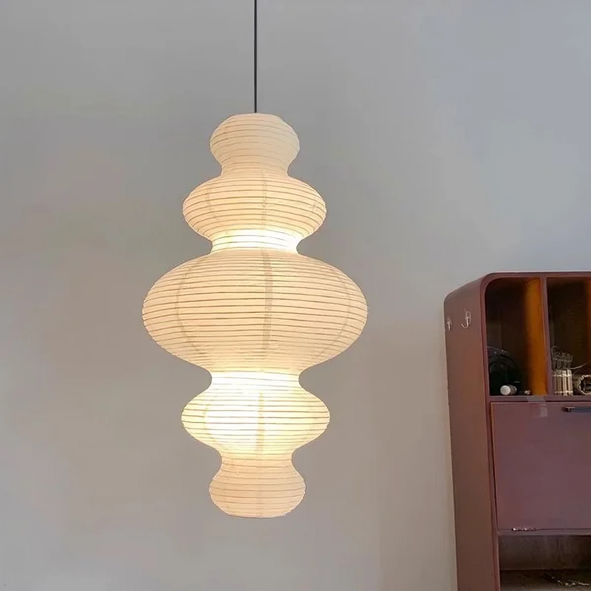 Lumory | Multi-layered Rice Paper Pendant Lamp for Home Living